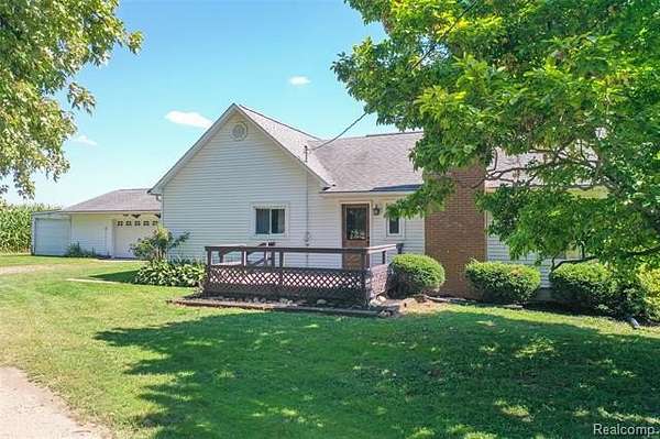 3 Acres of Residential Land with Home for Sale in Marlette, Michigan