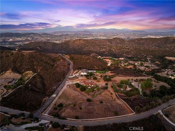 5.85 Acres of Land with Home for Sale in Murrieta, California