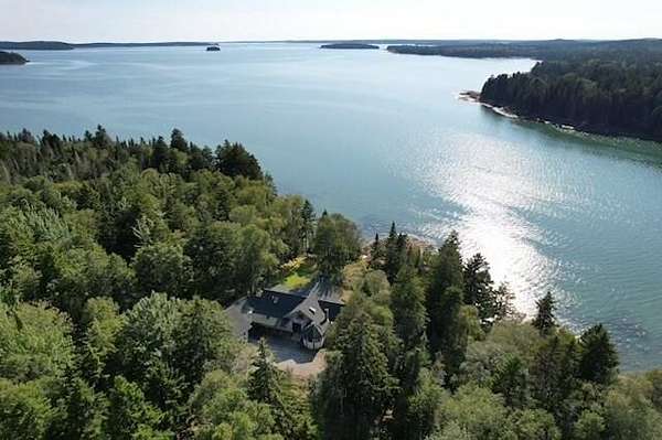 7.8 Acres of Residential Land with Home for Sale in Roque Bluffs, Maine