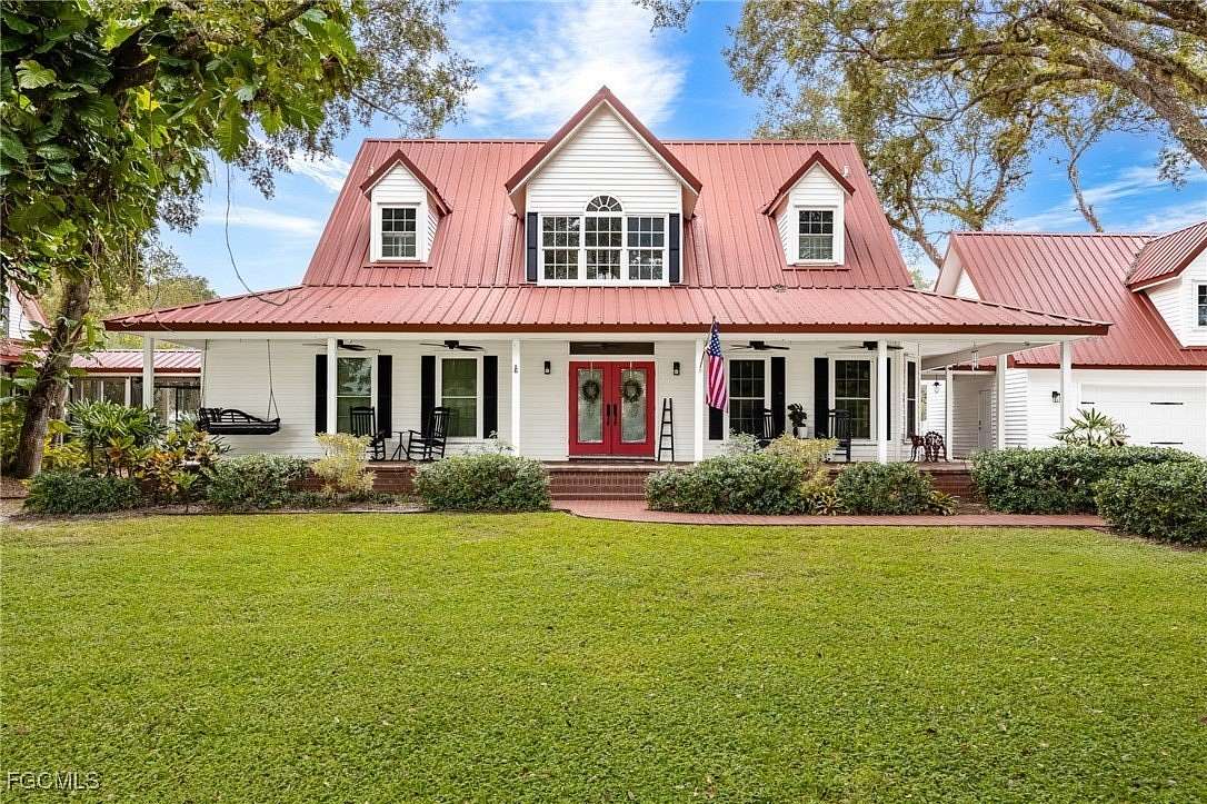 3 Acres of Residential Land with Home for Sale in LaBelle, Florida