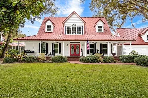 3 Acres of Residential Land with Home for Sale in LaBelle, Florida