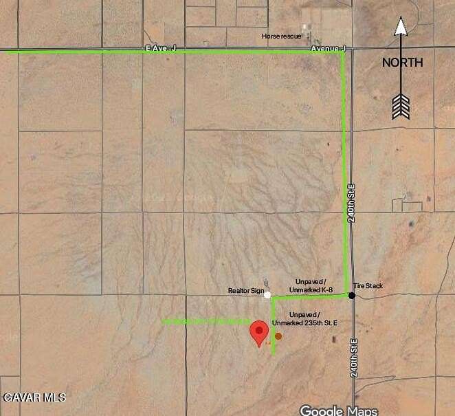 10.3 Acres of Land for Sale in Lancaster, California