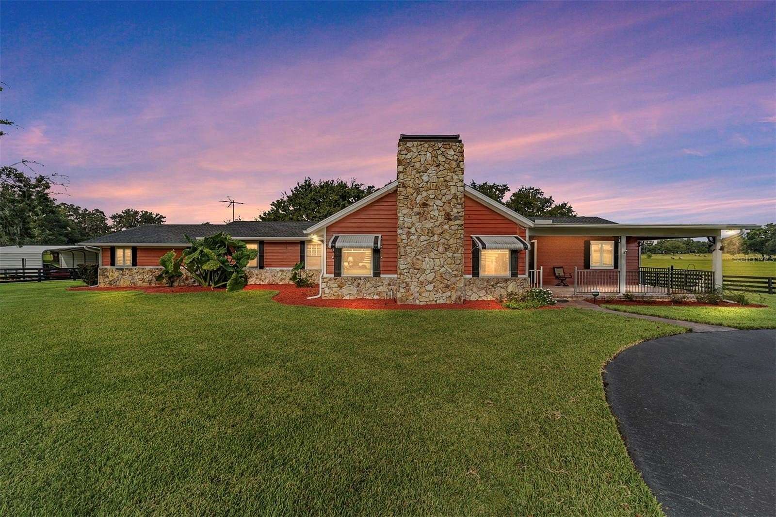 40 Acres of Agricultural Land with Home for Sale in Morriston, Florida