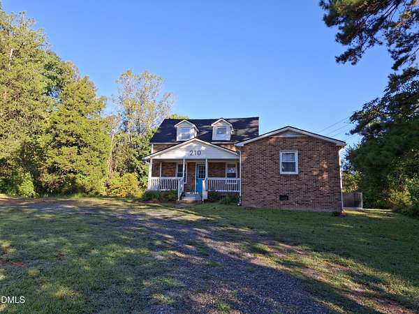 5.14 Acres of Residential Land with Home for Sale in Roxboro, North Carolina