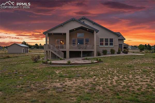 1.67 Acres of Land with Home for Sale in Colorado Springs, Colorado