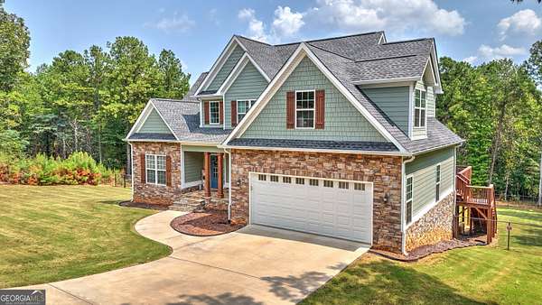 18.4 Acres of Land with Home for Sale in Lindale, Georgia