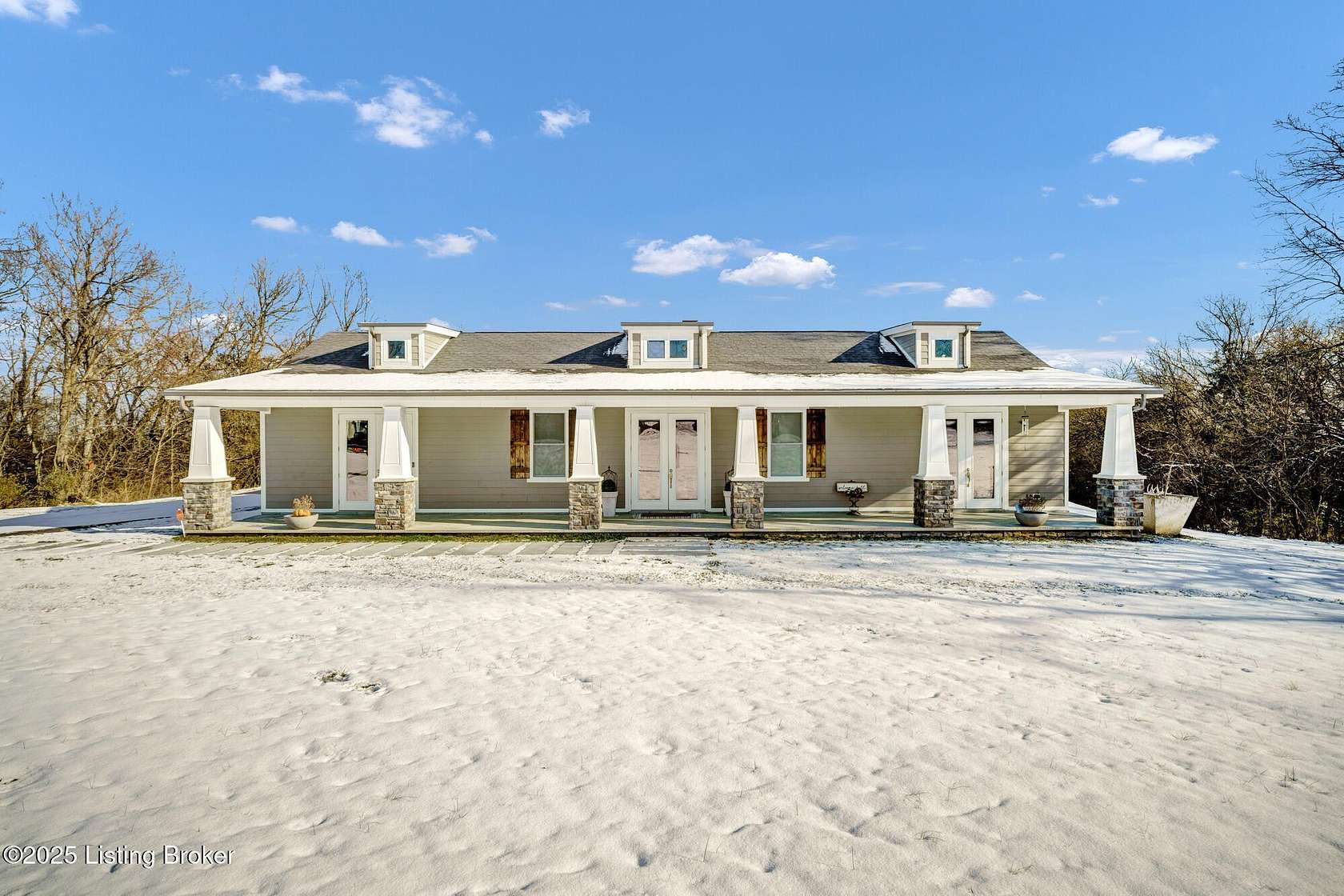 13.5 Acres of Land with Home for Sale in Taylorsville, Kentucky