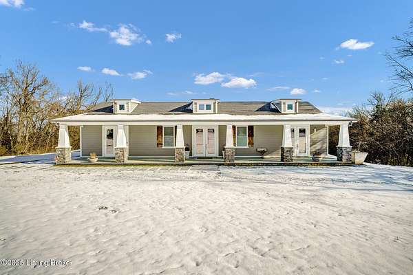 13.5 Acres of Land with Home for Sale in Taylorsville, Kentucky