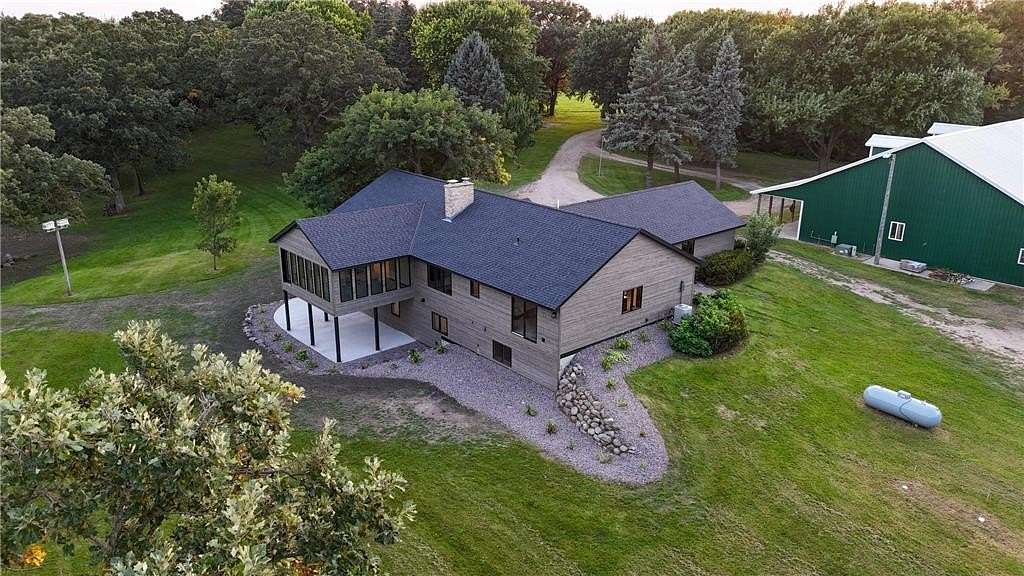 10 Acres of Residential Land with Home for Sale in Atwater, Minnesota