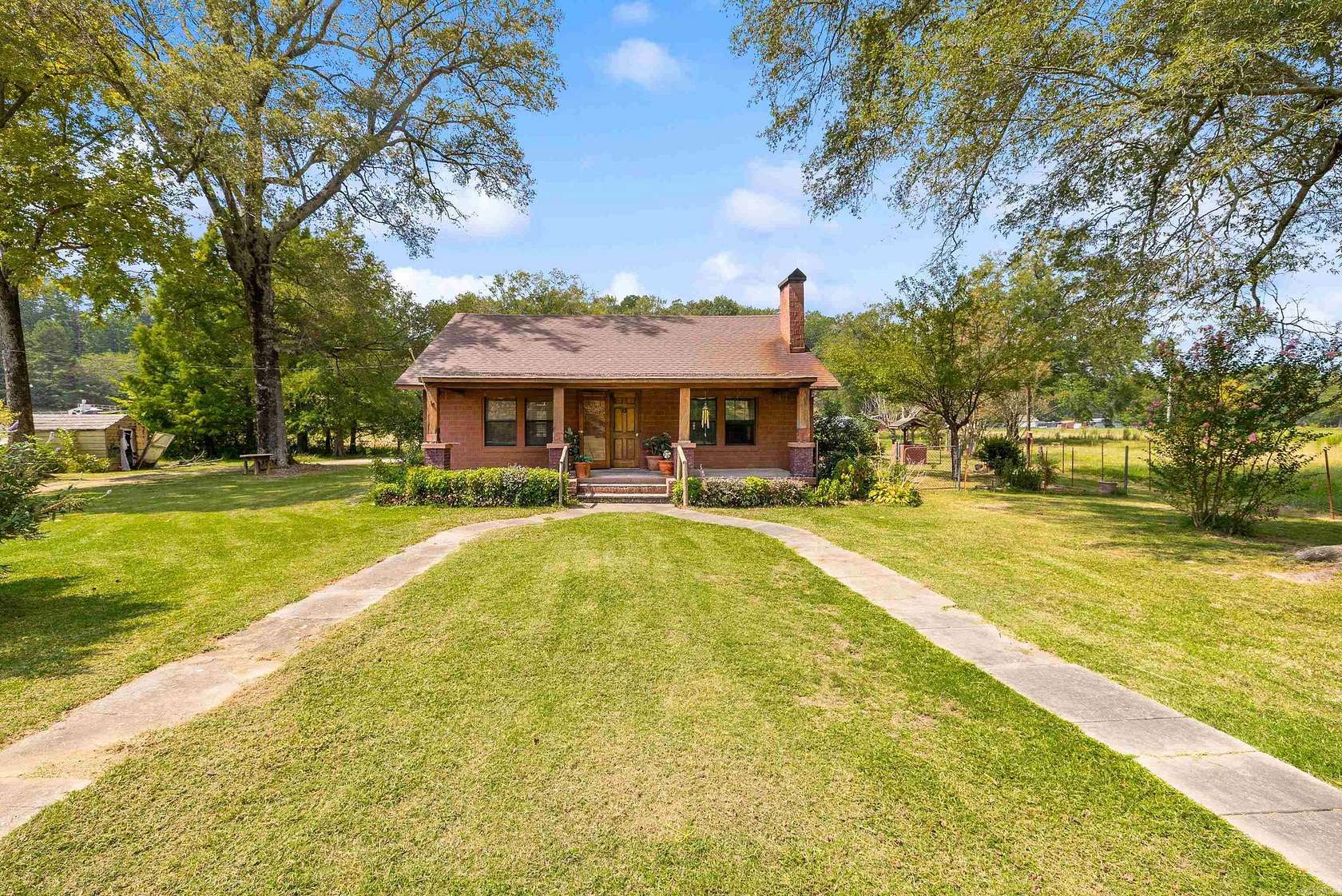 7.7 Acres of Land with Home for Sale in Malvern, Arkansas