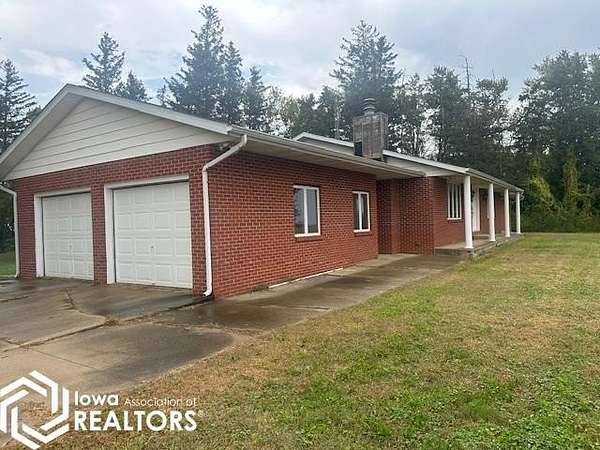 3.75 Acres of Residential Land with Home for Sale in Britt, Iowa