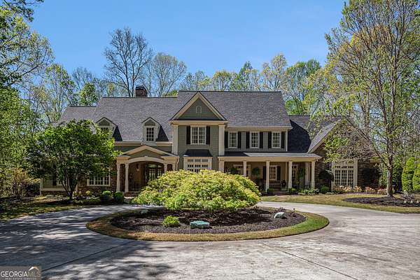 6.72 Acres of Land with Home for Sale in Dawsonville, Georgia