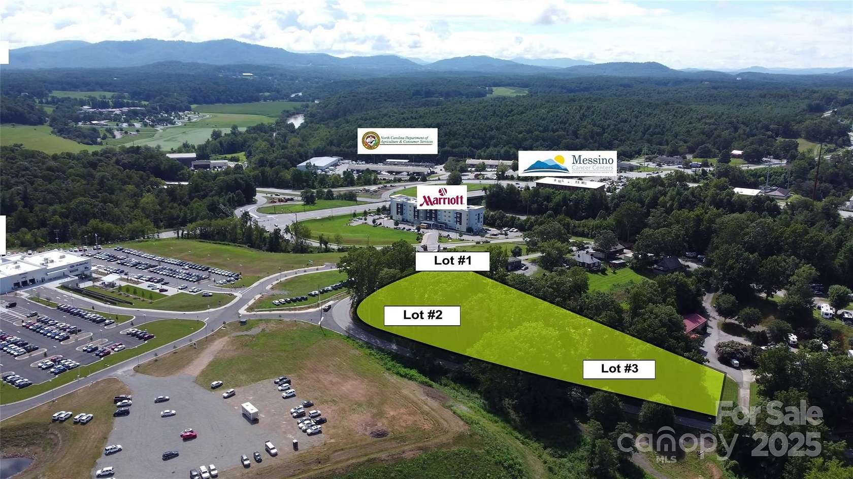 2 Acres of Commercial Land for Sale in Asheville, North Carolina