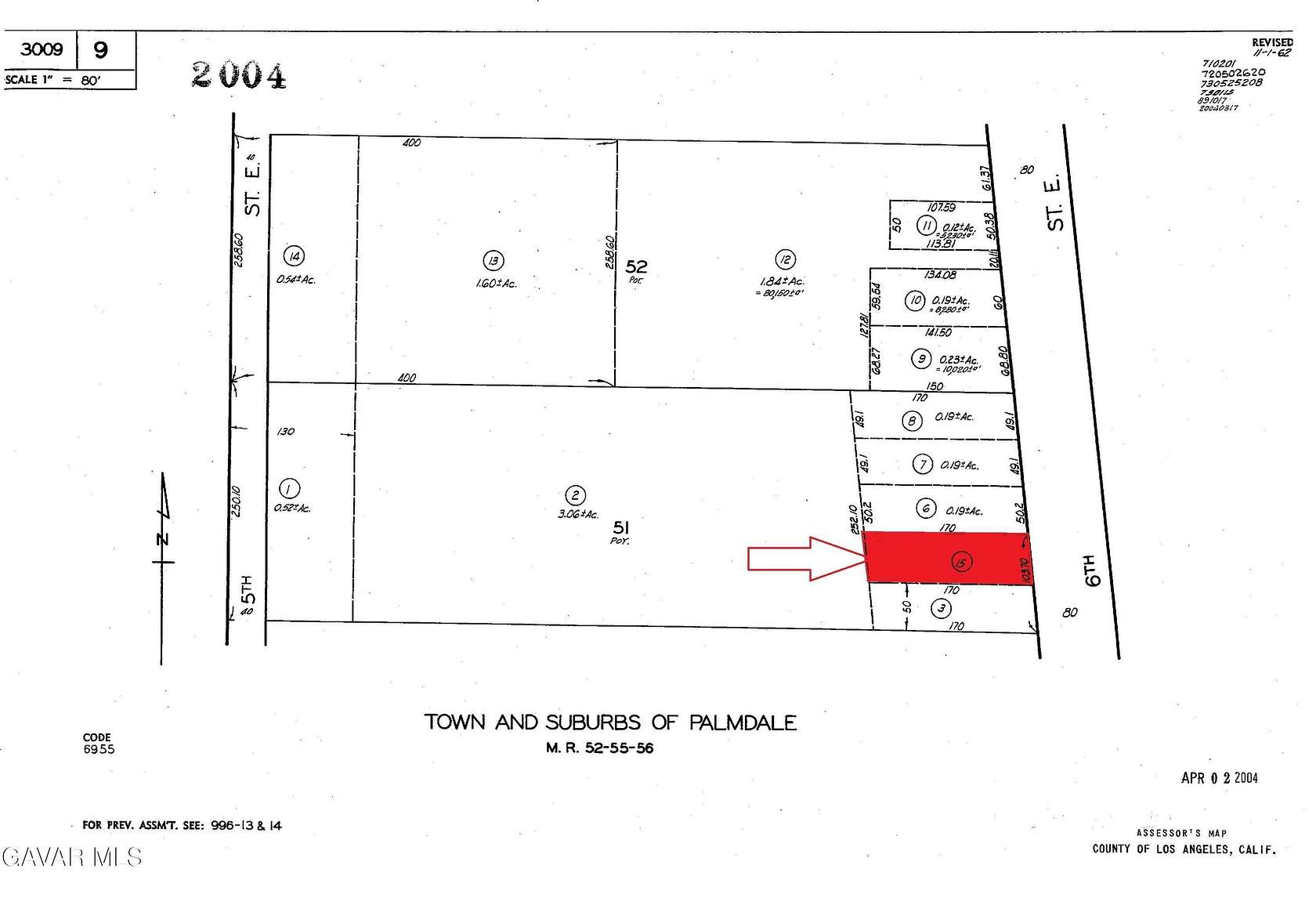 0.2 Acres of Land for Sale in Palmdale, California