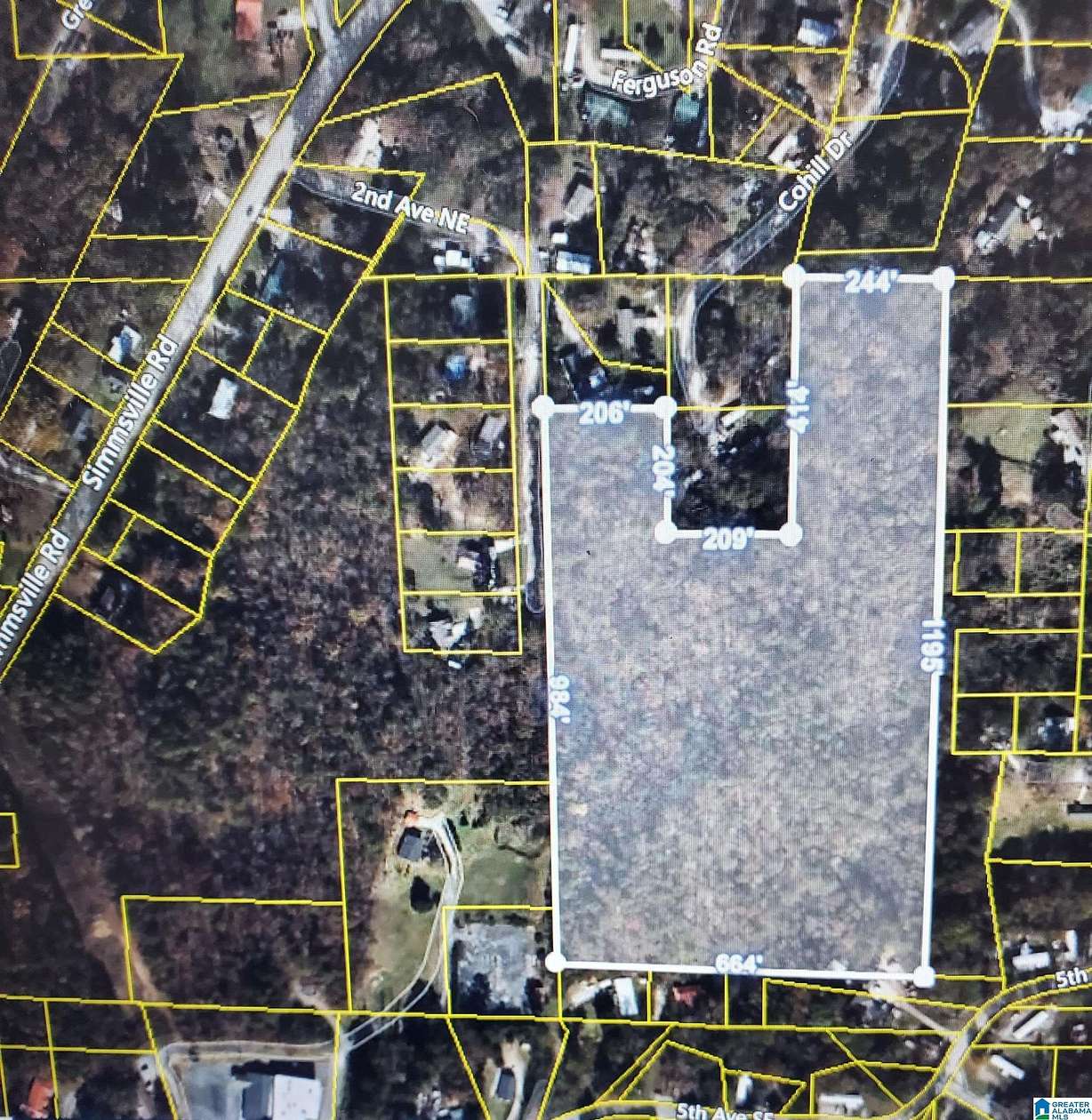 15.4 Acres of Land for Sale in Alabaster, Alabama