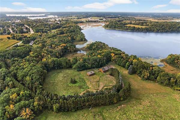 43.2 Acres of Land with Home for Sale in Chisago Lake Township, Minnesota