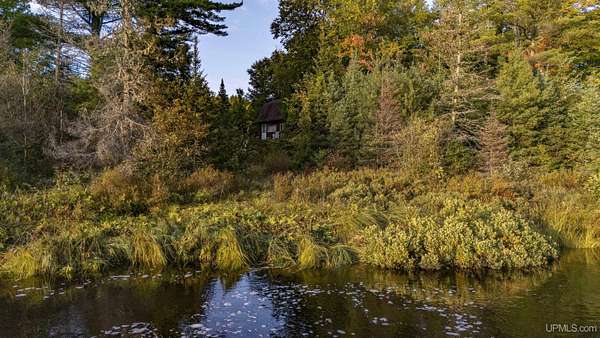 78 Acres of Recreational Land with Home for Sale in Amasa, Michigan