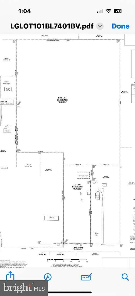 13.5 Acres of Land for Sale in Buena, New Jersey