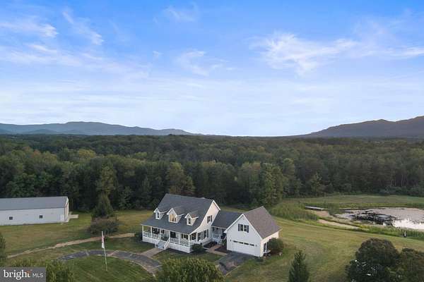 9.64 Acres of Land with Home for Sale in Front Royal, Virginia