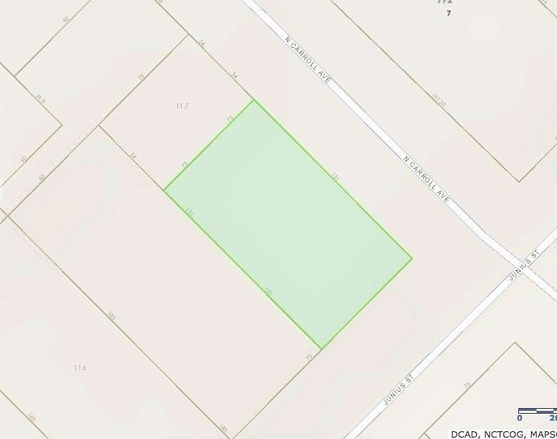 0.23 Acres of Land for Sale in Dallas, Texas