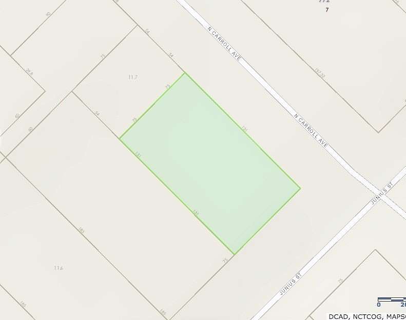 0.23 Acres of Residential Land for Sale in Dallas, Texas
