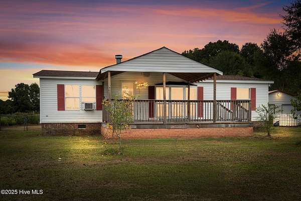 15 Acres of Land with Home for Sale in Rocky Mount, North Carolina