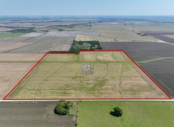 105 Acres of Agricultural Land for Sale in Milford, Texas