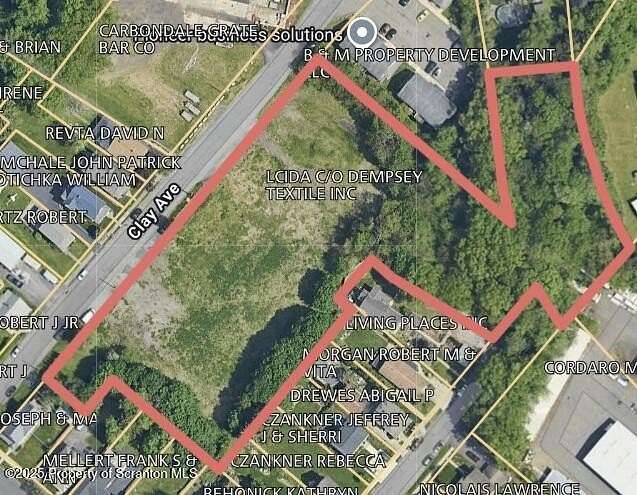 3.37 Acres of Commercial Land for Sale in Dunmore, Pennsylvania