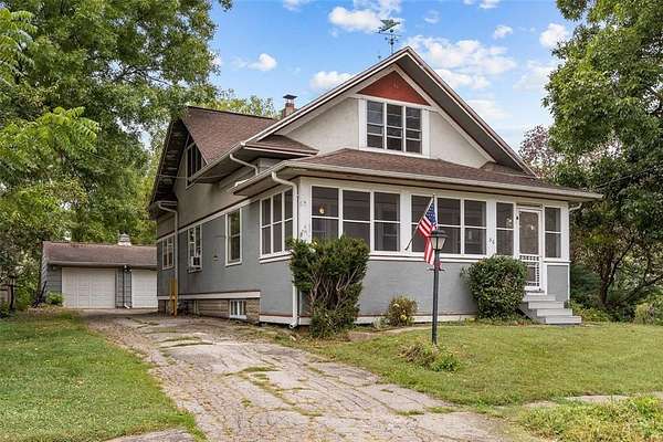 2.32 Acres of Residential Land with Home for Sale in Central City, Iowa