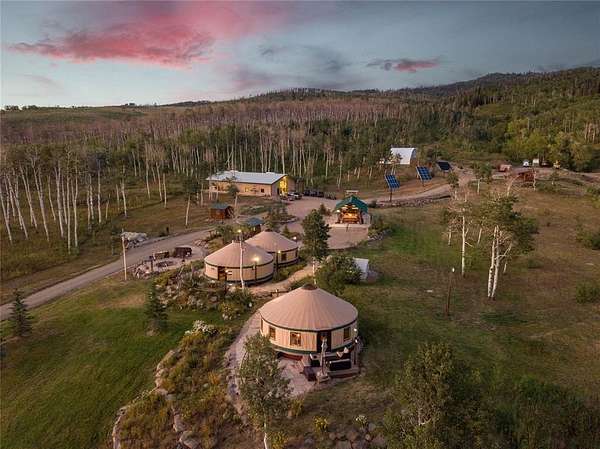 1,415 Acres of Recreational Land with Home for Sale in Hayden, Colorado