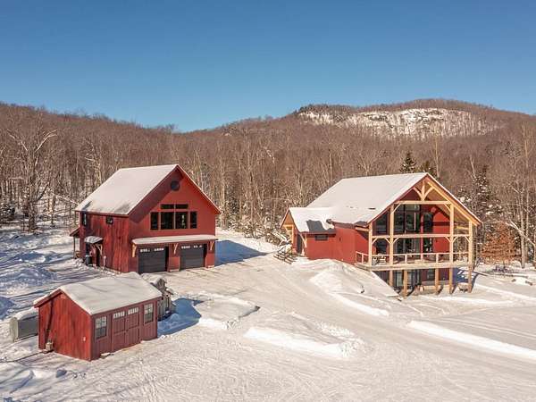 24.2 Acres of Agricultural Land with Home for Sale in Starksboro, Vermont