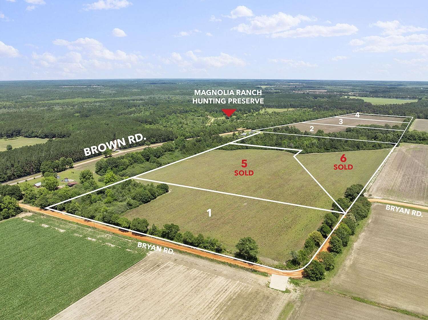 10 Acres of Residential Land for Sale in DeFuniak Springs, Florida