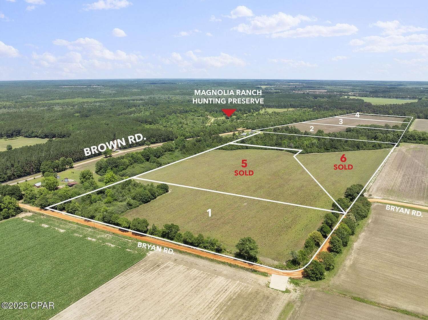 10 Acres of Residential Land for Sale in DeFuniak Springs, Florida