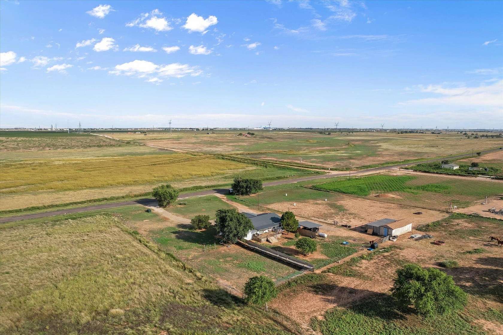 5 Acres of Land with Home for Sale in Lubbock, Texas