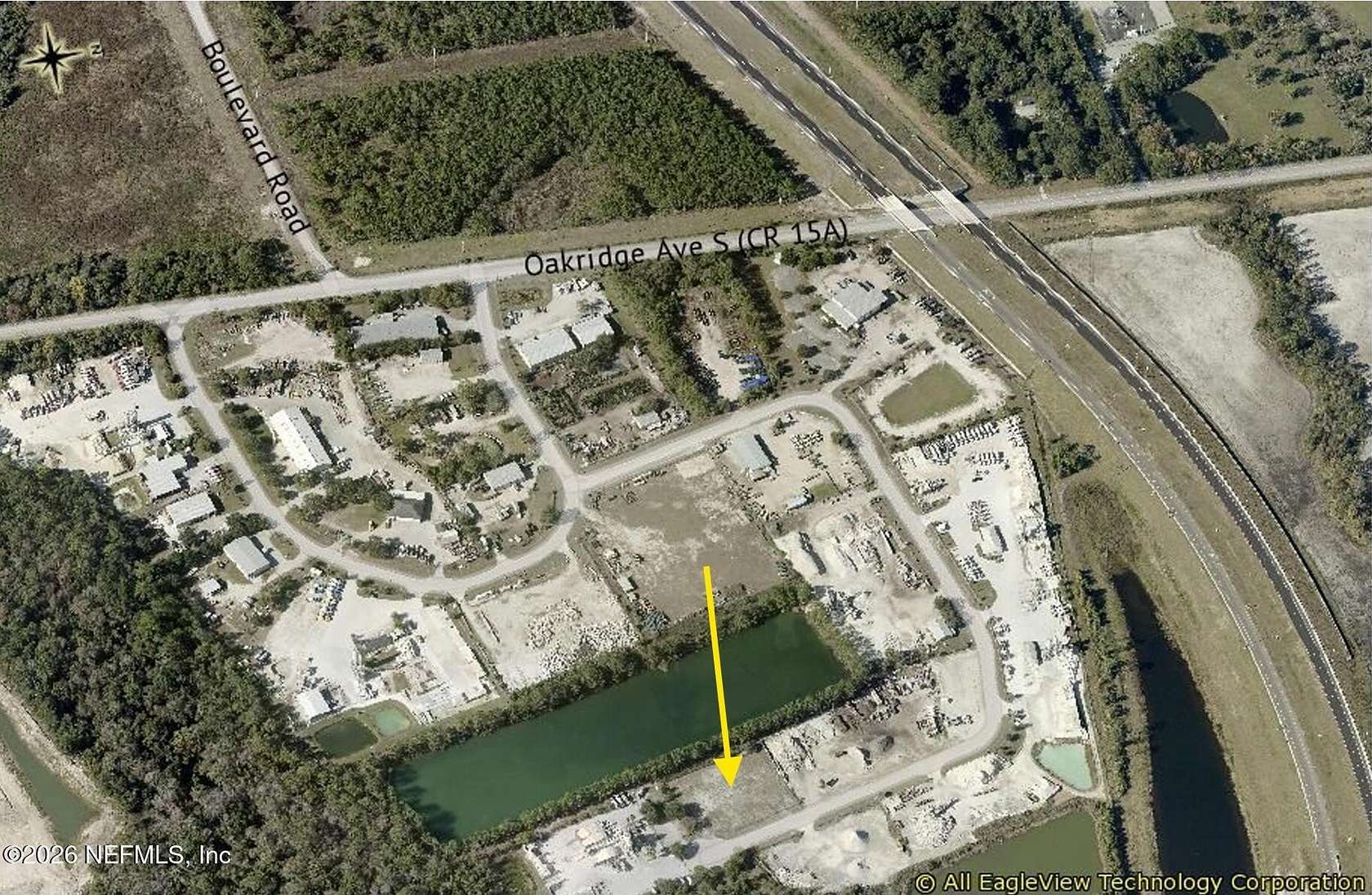 1 Acre of Commercial Land for Lease in Green Cove Springs, Florida