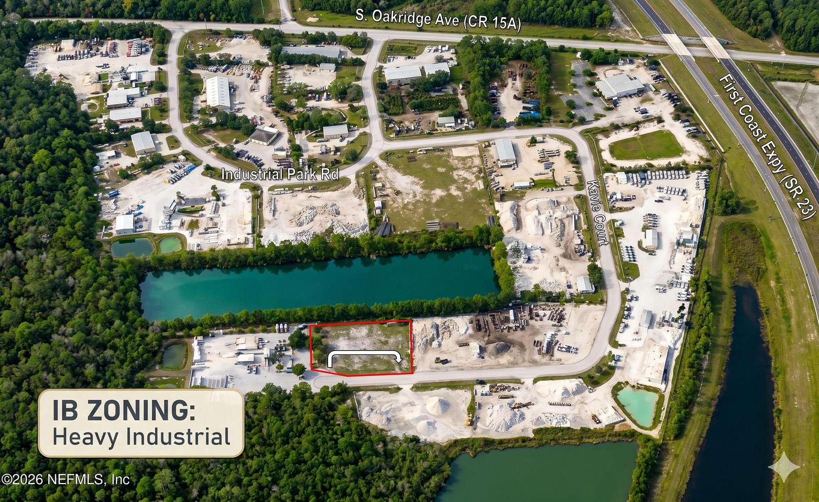 1 Acre of Commercial Land for Lease in Green Cove Springs, Florida