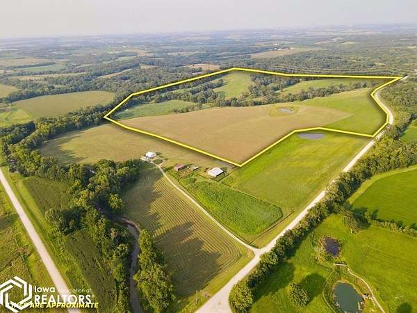 107 Acres of Agricultural Land for Sale in Ottumwa, Iowa