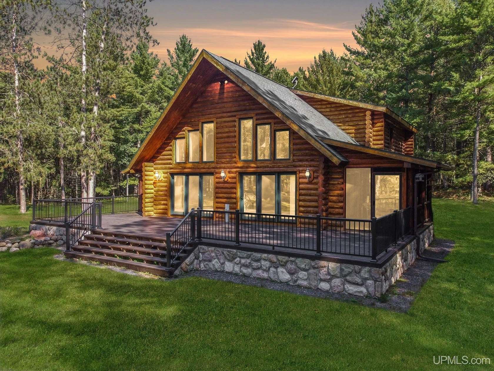 20.3 Acres of Recreational Land with Home for Sale in Vulcan, Michigan