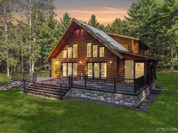 20.3 Acres of Recreational Land with Home for Sale in Vulcan, Michigan