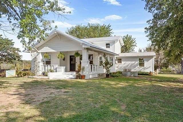 5 Acres of Residential Land with Home for Sale in Beggs, Oklahoma