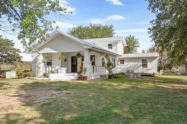 5 Acres of Residential Land with Home for Sale in Beggs, Oklahoma