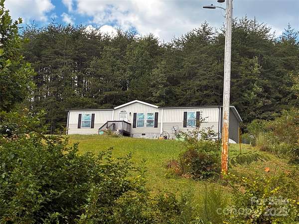 5.28 Acres of Residential Land with Home for Sale in Connelly Springs, North Carolina