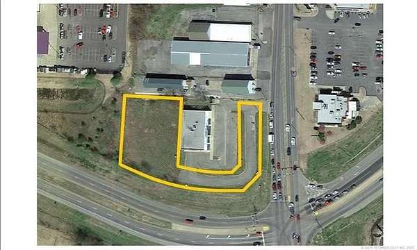 1.1 Acres of Commercial Land for Sale in Tahlequah, Oklahoma