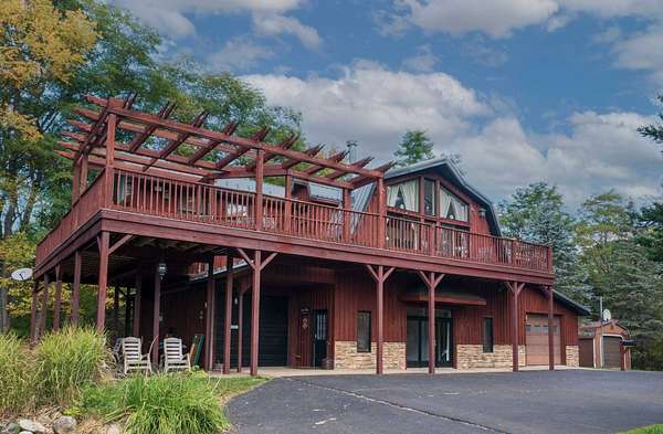 59 Acres of Recreational Land with Home for Sale in Findley Lake, New York