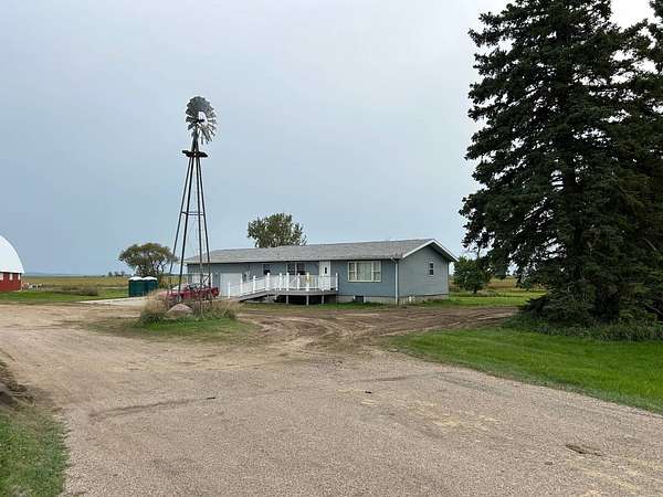 10 Acres of Land with Home for Auction in Sykeston, North Dakota