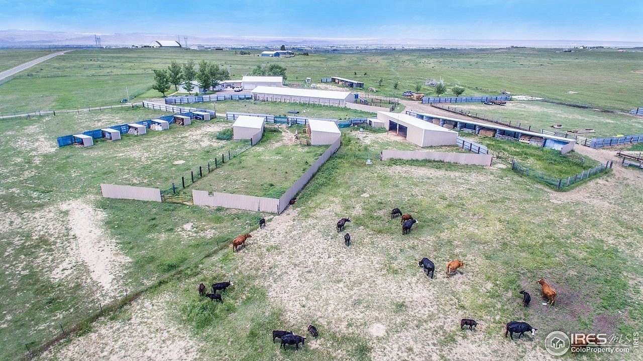 60.7 Acres of Land with Home for Sale in Wellington, Colorado