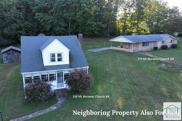 27.2 Acres of Recreational Land with Home for Sale in Bassett, Virginia