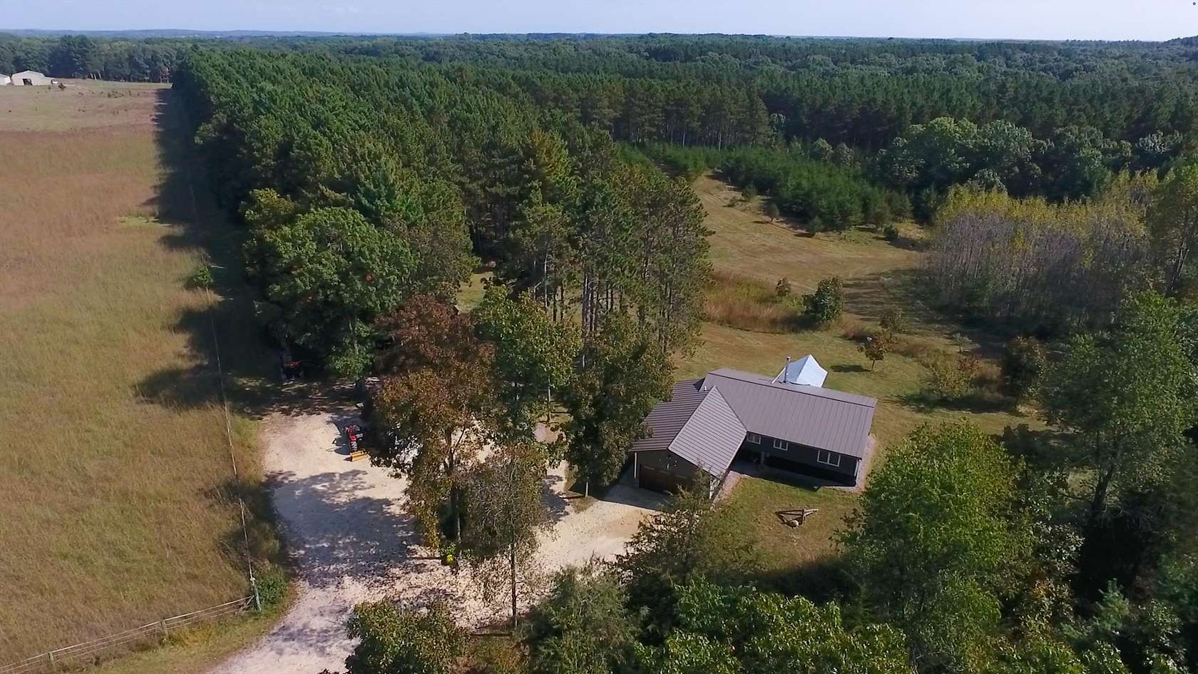 80 Acres of Land with Home for Sale in Oxford, Wisconsin