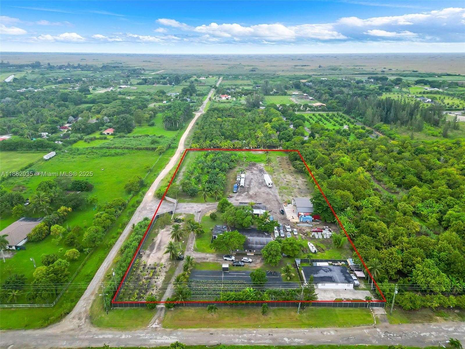 4.15 Acres of Residential Land with Home for Sale in Miami, Florida