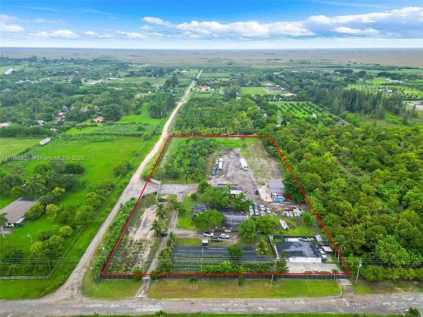 4.15 Acres of Residential Land with Home for Sale in Miami, Florida